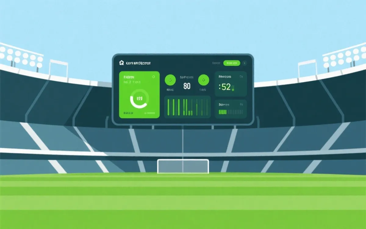 数据看板示意图