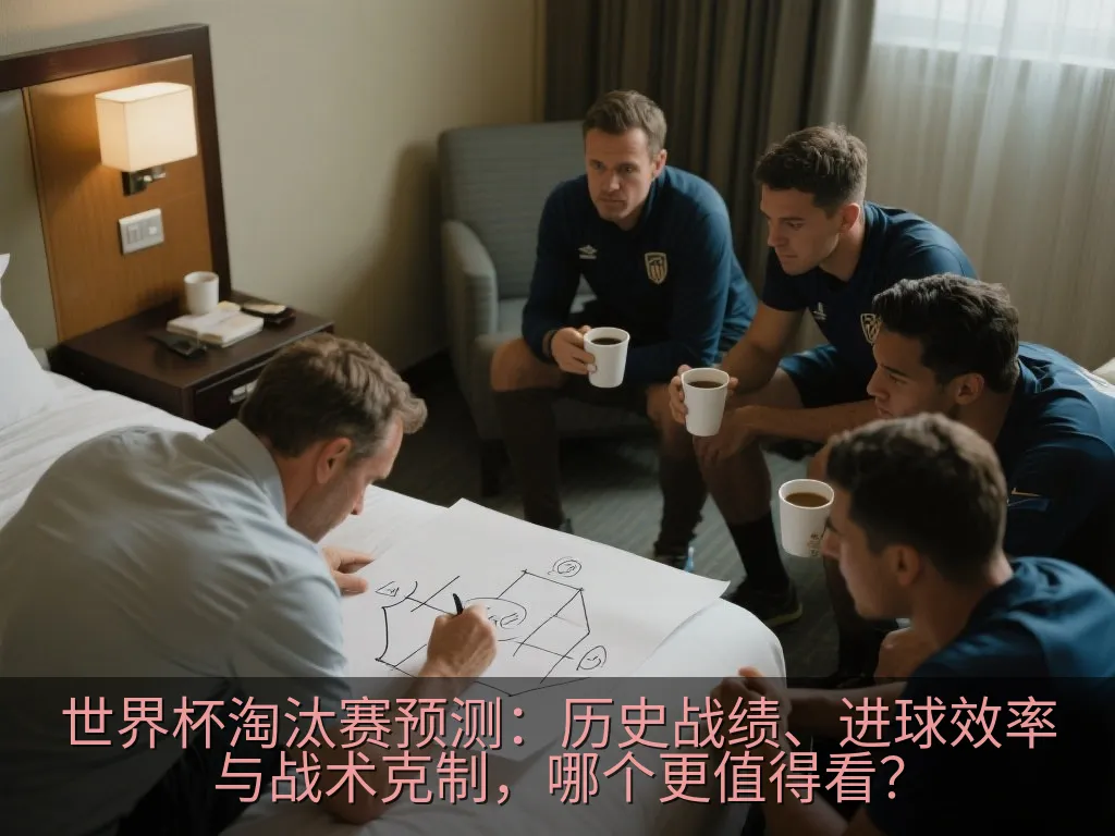 世界杯淘汰赛预测评分模型示意图